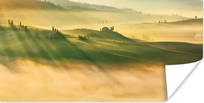 Produktbild von MuchoWow® Poster Italien - Toskana - Boom 40x20 cm - Poster für die Wand - Poster Schlafzimmer