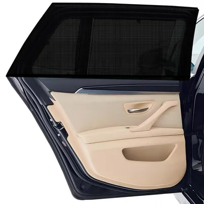 Immagine prodotto di Tende parasole per auto, 2 pezzi, protezione UV, rete oscurante, traspirante, universale