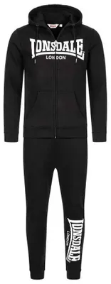Immagine prodotto di Tuta uomo con cappuccio slim fit FEENY Nero/Bianco M Lonsdale