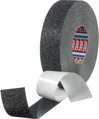Imagen del producto de Cinta adhesiva antideslizante extra resistente, color , modelo 60954, longitud 18 metros, ancho 50 mm