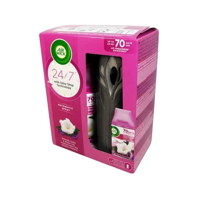 Produktbild von Airwick Freshmatic, "Mondlicht Lila", Starter-Set + Nachfüllbehälter 250 ml, Lufterfrischer, Duft