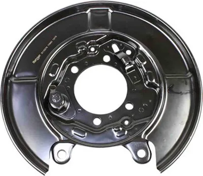 Produktbild von Spritzblech Bremsscheibe hinten rechts Stahl METZGER für u.a. NISSAN QASHQAI