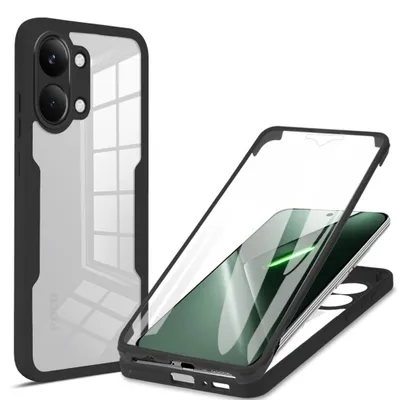 Obrázek produktu pro 360° pouzdro na mobilní telefon Xiaomi Poco X8 Pro Max 5G s ochranou displeje a fotoaparátu, černé