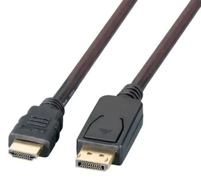 Immagine prodotto di EFB K5561SW.1V2 EFB DisplayPort auf HDMI A, St.-St., 1,0m, schwarz