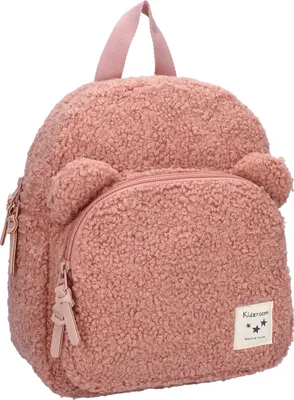 Produktbild von Vadobag Rucksack Porto Beary Excited aus Teddy-Stoff mit Bärenohren Pink One Size