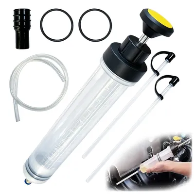Immagine prodotto di Pompa aspirante per olio - 500 ml - Manuale - Con misurino e tubo flessibile