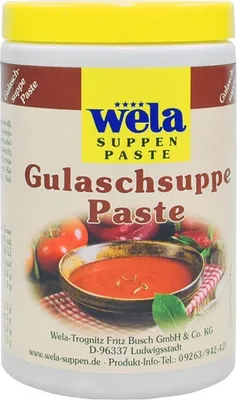 Produktbild von WELA Gulaschsuppe Paste 1/2