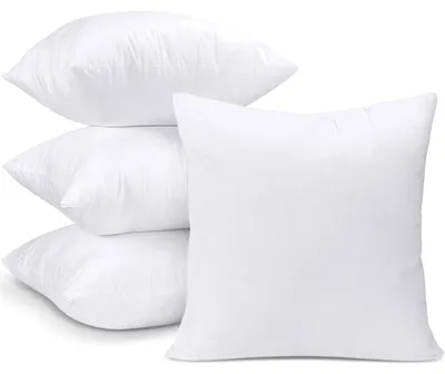 Produktbild von Dekokissen Zierkissen Kissenfüllung - 45 x 45 cm - 4er-Set - Faserfüllung