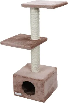 Image de KERBL Griffoir pour chat Venus Sweet, 85 cm, noir