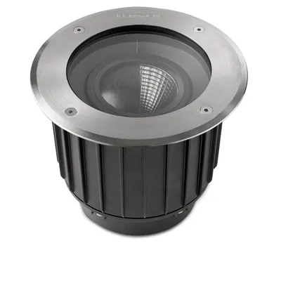 Zdjęcie produktu dla Spot Gea Cob LED, 16 W, do wbudowania, stal nierdzewna, aluminium i szkło