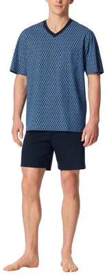 Immagine prodotto di Pigiama corto da uomo Schiesser, modello con scollo a V - Set da notte