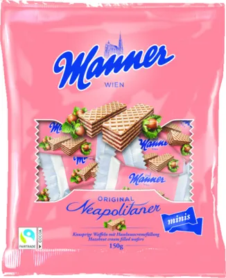 Image de Biscuits Manner Original Napolitain Minis 7161000 150g