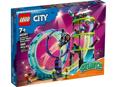 Produktbild von LEGO® City 60361 Ultimative Stuntfahrer-Challenge