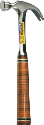 Produktbild von ESTWING Klauenhammer mit Ledergriff, gekröpft, Ø25mm 450g