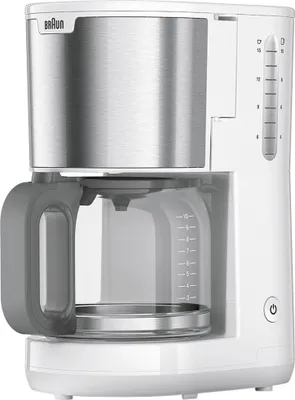 Immagine prodotto di Braun KF1500WH PurShine, macchina da caffè a filtro