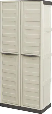Image de Armoire Haute Spazio Art Plast Rangement Extérieur Polyvalent Et Durable - Art Plast