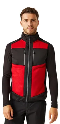 Produktbild von Regatta - "E-Volve" Weste Hybrid für Herren FK2946 (S) (Rot/Schwarz)
