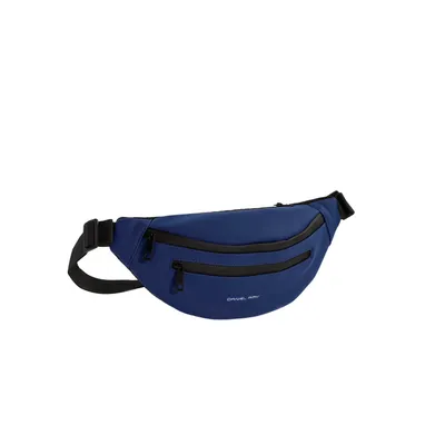 Produktbild von Daniel Ray Gürteltasche Bauchtasche Mobiele Polyurethanin matter Optik - Hüfttasche mit verstellbarem Bund in Navy