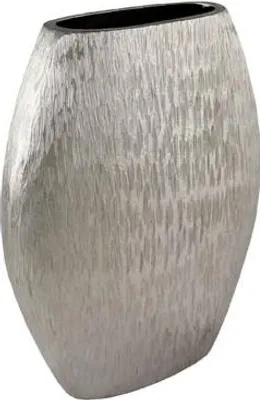 Productafbeelding van Kaheku Vase Abius oval silber 19x4,5x22,5h 1211000097