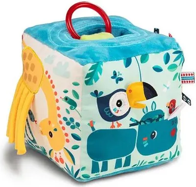 Image de Cube d'activités Lilliputiens avec sons de la jungle Multicolore  Multicolore Taille unique
