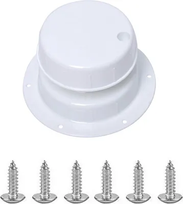 Image de Kit de bouchons d'aération pour camping-cars, caravanes et mobile-homes, blanc