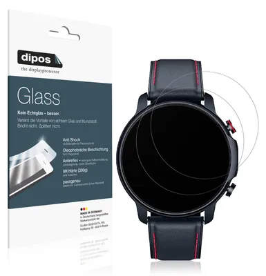 Obrázok produktu pre 2x ochranná fólia pre Motsfit 1,32" smartwatch matná - anti-shock 9H fólia dipos Glass plastové sklo