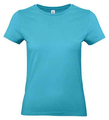 Produktbild von B&C - "#E190" T-Shirt für Damen FK2499 (S) (Schwimmbad)