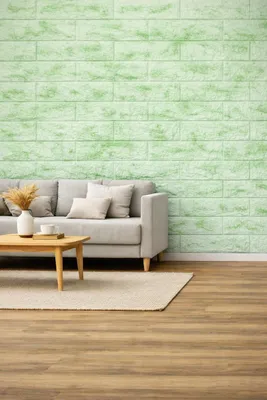 Produktbild von 3D Tapete Wandpaneele Selbstklebend Ziegelstein Wasserdicht Wandaufkleber Tapete Wandpaneele selbstklebend Moderne Wandverkleidung in Steinoptik schnelle & leichte Montage Grün Marmor 10 Stück