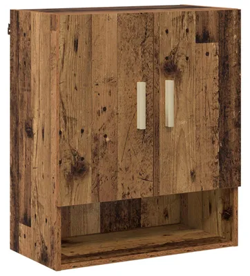 Image de vidaXL Armoire murale en vieux bois 60 x 31 x 70 cm Bois composite