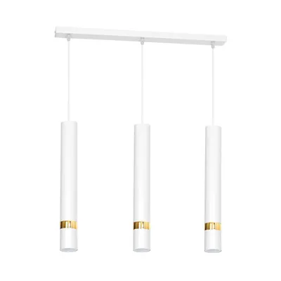 Produktbild von Pendelleuchte Milagro JOKER 3xGU10 Weiß Gold