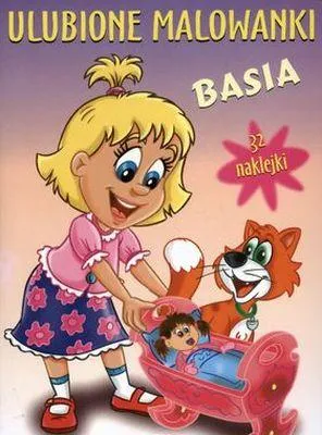 Image de Basia ulubione malowanki edukacyjna książeczka z naklejkami