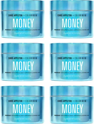 Produktbild von COLOR WOW Money Masque Haarmaske, feuchtigkeitsspendend, für alle Haartypen, 6x215 ml