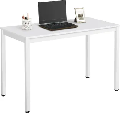 Produktbild von Esstisch Esszimmertisch quadratisch Holztisch Küchentisch 120 x 60 x 75 cm, Esszimmer Küche Wohnzimmer Sonoma-Eiche mit schwarzen Beinen aus Metall