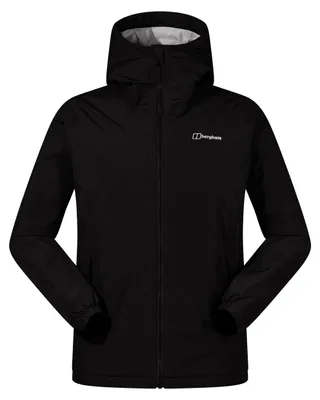 Obrázek produktu pro Zateplená bunda Deluge Pro 3.0, pánská bunda, S (48), BLACK/BLACK, Berghaus