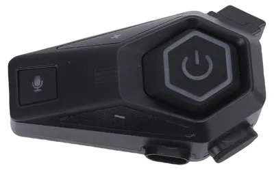 Produktbild von Bluetooth 5.3 Headset für Motorradhelme, Intercom-Headset mit Geräuschunterdrückung, wasserdicht (IPX6), geeignet für Vollvisierhelme