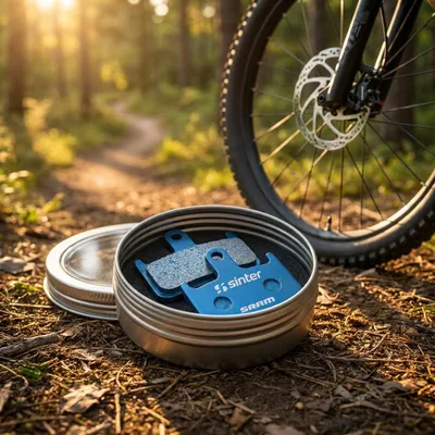 Produktbild von Scheibenbremsbelag Sinter 008 Sram organisch, E-Bike, blau, Set, in Dose