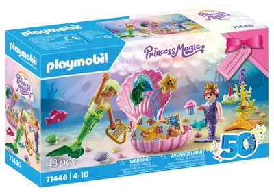 Produktbild von PLAYMOBIL Princess Magic 71446 Meerjungfrauen-Geburtstagsparty
