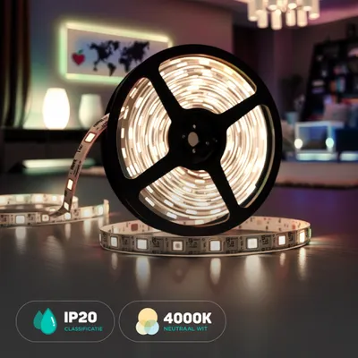 Obrázek produktu pro LED pásek V-TAC SMD2835 90LED 24V IP20 200Lm/W VT-2835-4 4000K 800lm