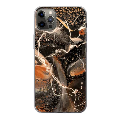 Produktbild von MuchoWow® Handyhülle Schutzhülle Hülle für iPhone 13 Pro Max Farbe - Design - Abstrakt Silikon Softcase Handy Hülle - Mobiltelefon