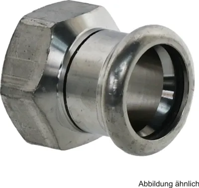 Produktbild von VSH XPress Edelstahl 304, R2402 Übergangsmuffe mit IG, 22 mm x 3/4"