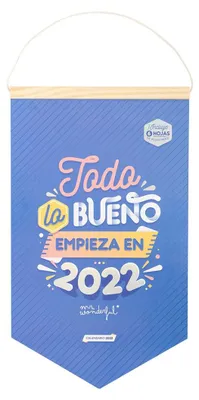 Produktbild von Wandkalender - Alles Gute beginnt 2022