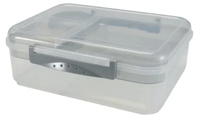 Imagen del producto de Floso - Contenedor para alimentos "Cravee", 1,4 L, modelo PF5042 (talla única), color gris claro