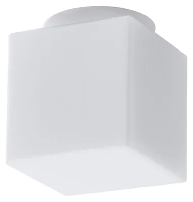 Productafbeelding van OSMONT APU67095 APUS 1 Plafond-/wandlamp van glas, wit, IP44, 3000 K, 2 W LED