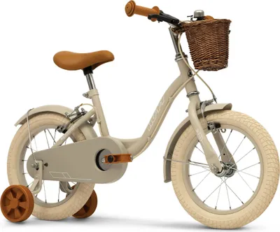 Zdjęcie produktu dla Rower dziecięcy Huffy Vintage 14" z koszykiem i kółkami bocznymi szary255W