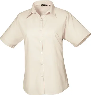 Produktbild von Premier Workwear Women´s Poplin Short Sleeve Blouse