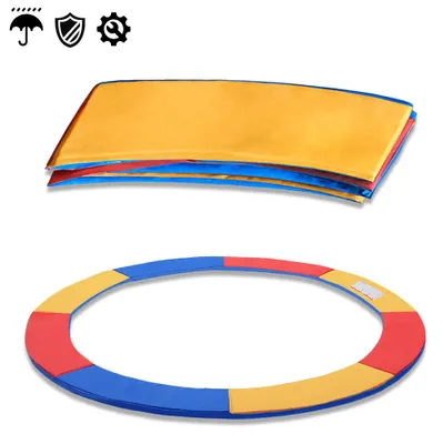 Obrázok produktu pre XINZI Ochranný poťah na okraj trampolíny Ø 305 cm, poťah na pružiny a bezpečnostný okraj, odolný voči UV žiareniu, odolný proti pretrhnutiu, šírka 30 cm – príslušenstvo k trampolíne, trojfarebné