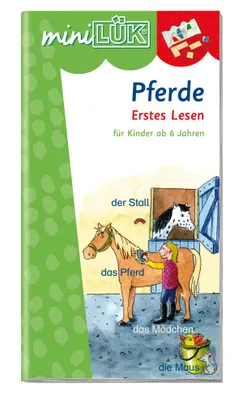Produktbild von LÜK mini. Pferde Erstes Lesen