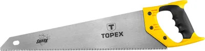 Produktbild von TOPEX Hochwertige Shark 450mm 7 TPI Handsäge mit bequemem Griff