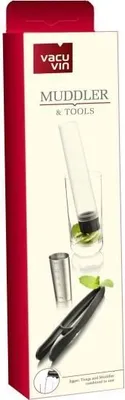 Produktbild von VACUVIN Cocktailutensilien - Stößel - Zangen - Spender