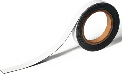 Produktbild von Kennzeichnungsband magnetisch 20 5mx20mm weiß Packung mit 16 Stück